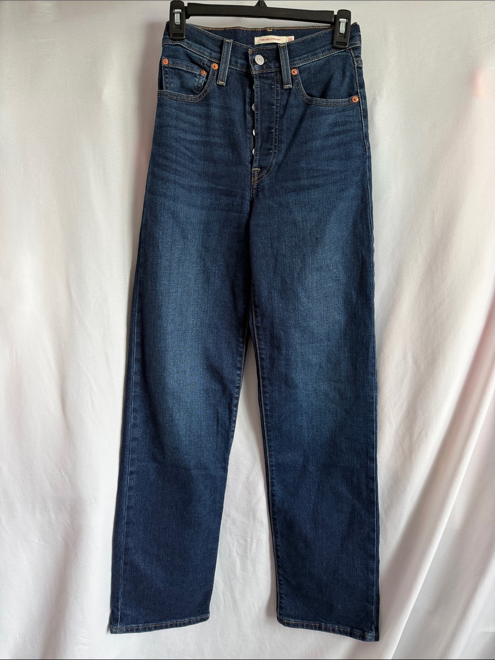 Levi's Women's High-Rise Dark Blue Jeans
